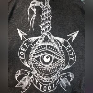 Medium Fort City Tattooing Arkansas Tattoo Shop Jeff Slack Racer Back Tank Top